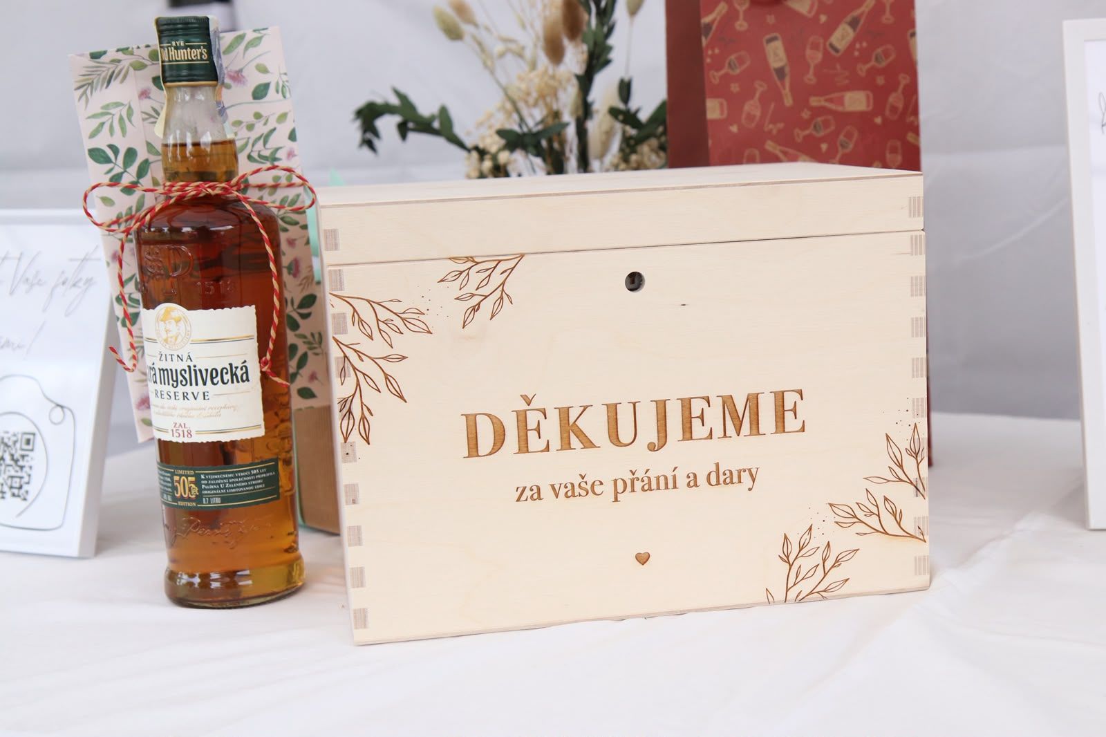 Bedýnka na dary – půjčovna svatebních her Veselá veselka