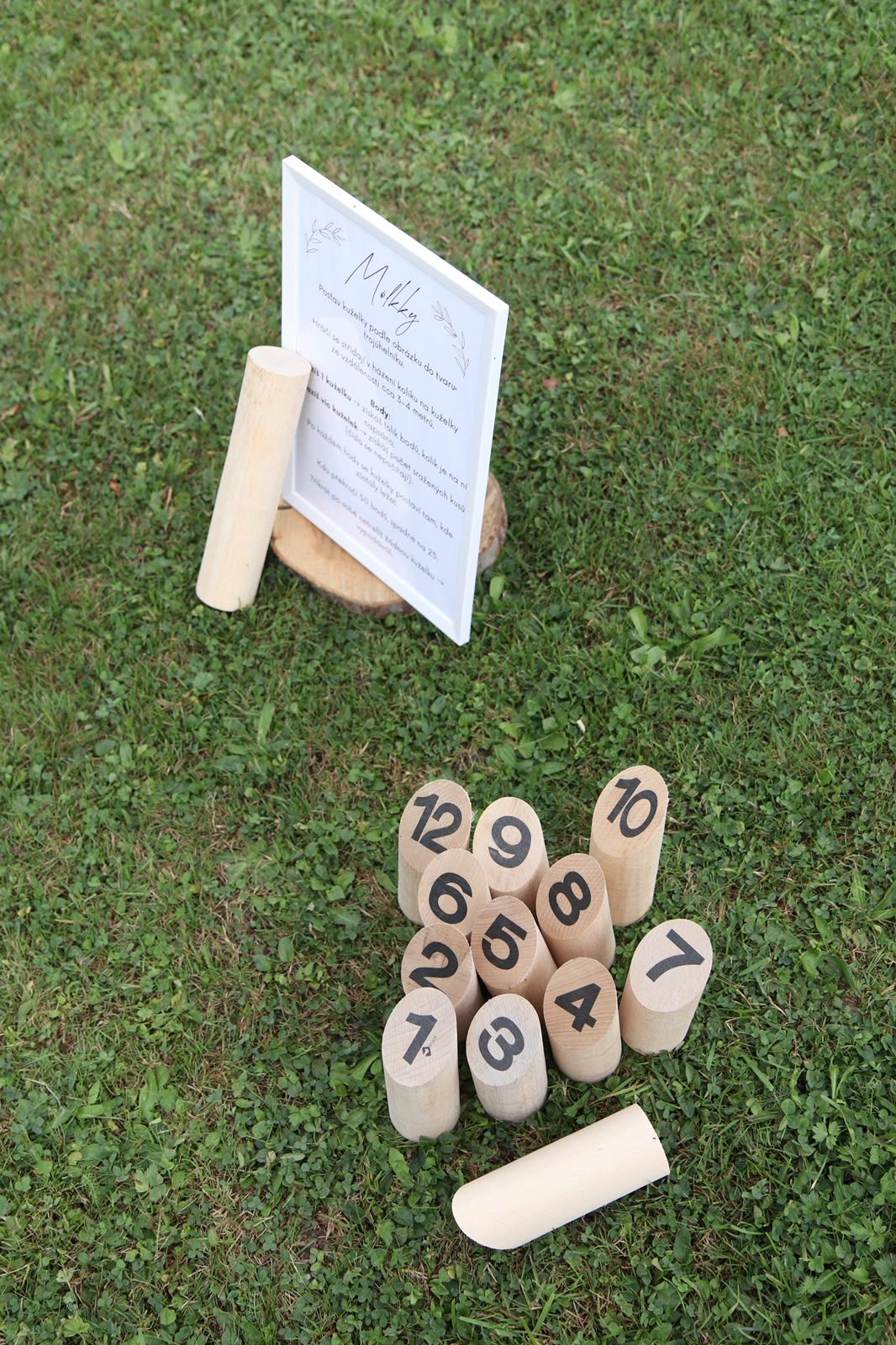 Mölkky – půjčovna svatebních her Veselá veselka